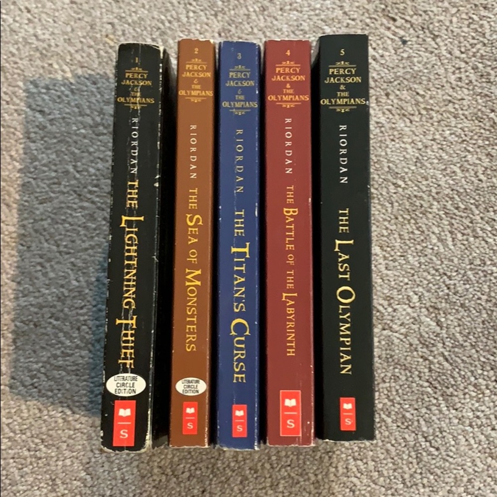 Percy Jackson & The Olympians Book Series!